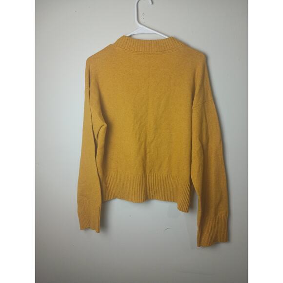 Faherty Womens Jackson Sweater Size Small Marigold Pullover - Picture 4 of 4